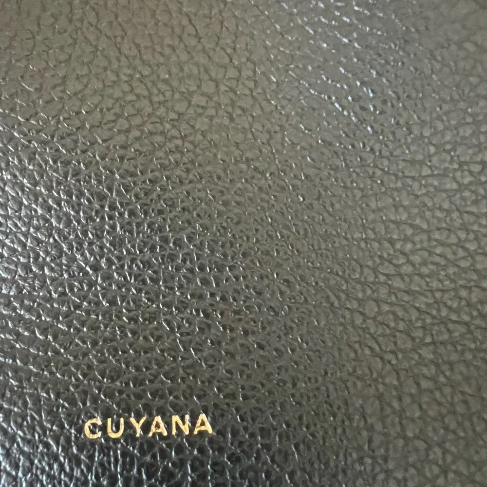 Cuyana black leather  large tote - Picture 5 of 9